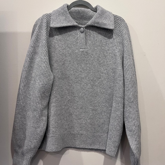 aerie Tops - Aerie Classic Quarter Button Sweater